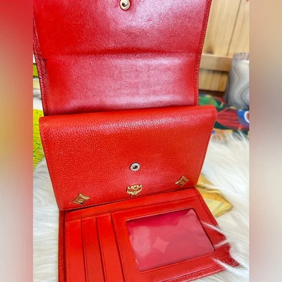 MCM Double Flap Trifold Wallet - Picture 8 of 15
